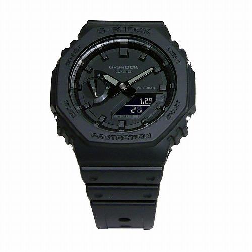 G-SHOCK オクタゴンベゼル ブラック GA-2100-1A1JF メンズ アナデジ