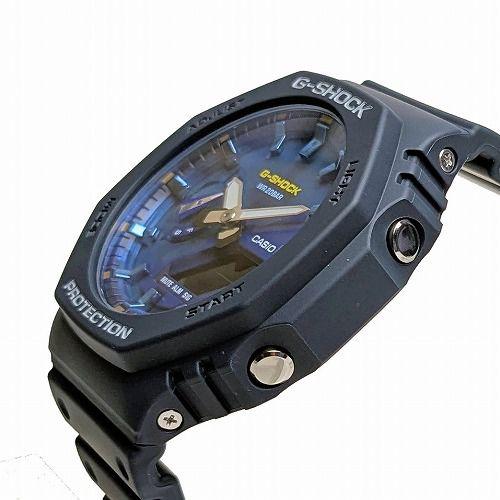 G-SHOCK CASIO GA-2100AS-2AJF アナデジ ブルー 耐衝撃 20気圧防水