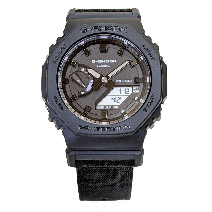 G-SHOCK GA-2100BCE-1AJF Utility blackシリーズ アナログ・デジタル腕時計 メンズ 国内正規品