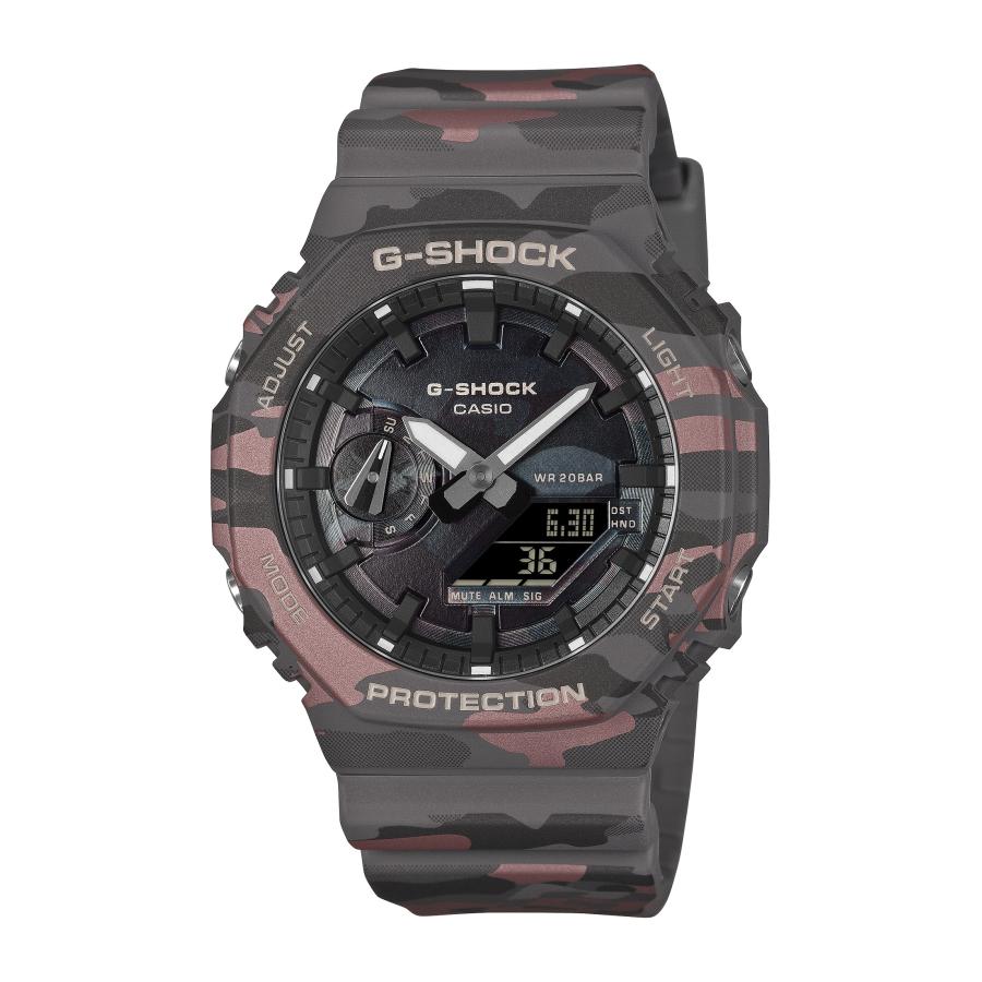 G-SHOCK GA-2100CMD-8AJF アナログ デジタル メンズ 腕時計 カモフラ柄