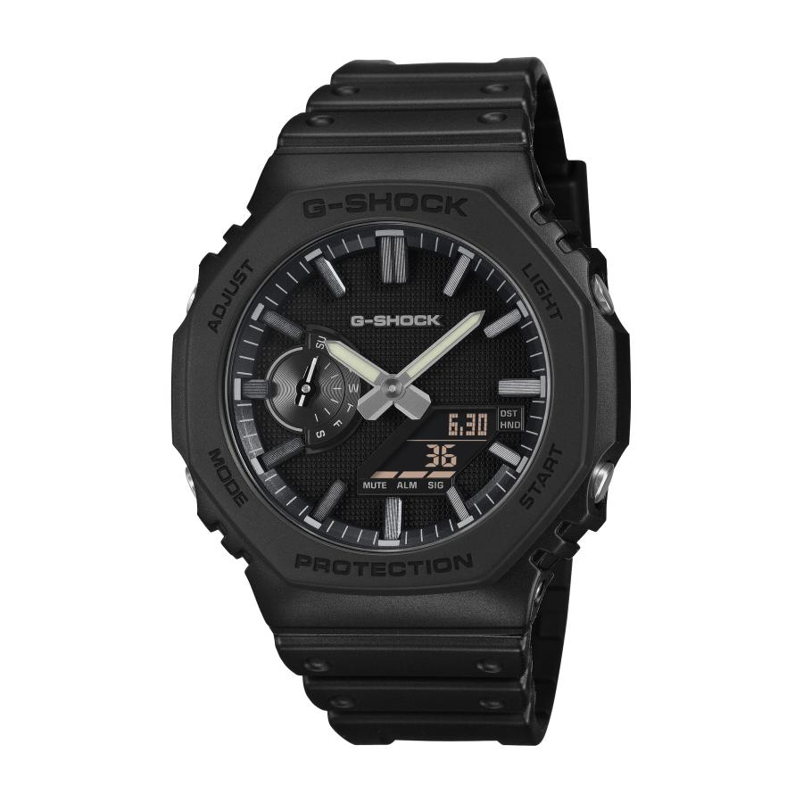 G-SHOCK GA-2100 ブラック G-SHOCK GA-2100LXB-1AJF 八角形 ブラック 薄型 メンズ 腕時計