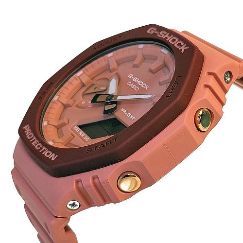 【美品】G-SHOCK GA-2110SL-4A4JR 桃源郷シリーズ G-SHOCK 桃源郷 アナログ・デジタル腕時計 GA-2110SL-4A4JR