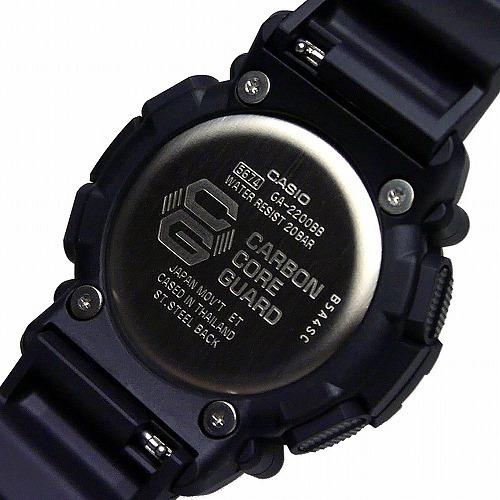 G-SHOCK オールブラック GA-2200BB-1AJF アナログ・デジタル腕時計 カーボンコア構造  国内正規品｜kawashima｜11