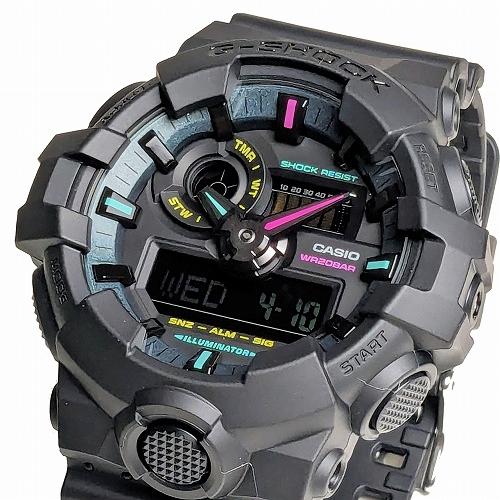 G-SHOCK GA-700MF-1AJF 限定モデル アナデジ腕時計 Multi Fluorescent color メンズ 国内正規品｜kawashima｜02