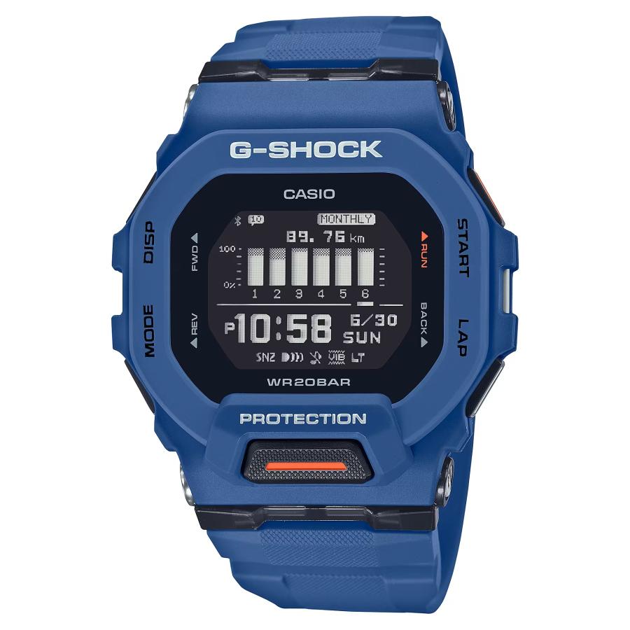 CASIO G-SHOCK ジースクワッド デジタル腕時計 GBD-200-2JF Bluetooth スマートフォン 国内正規品｜kawashima｜02