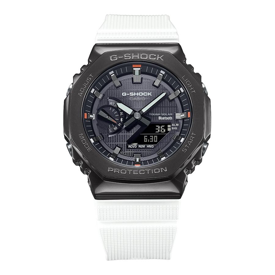 G-SHOCK タフソーラー GBM-2100B-7AJF メンズ ホワイト カシオ Gショック GBM-2100B-7AJF スマートフォンリンク機能搭載 タフ