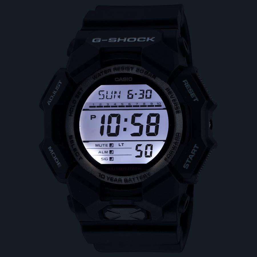 G-SHOCK CASIO 10年電池 GD-010-1JF デジタル腕時計 メンズ ビッグ