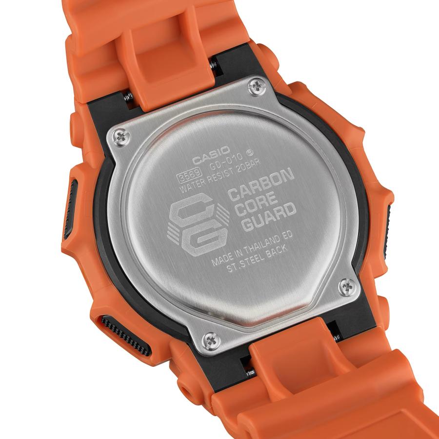 CASIO GD-010-4JF オレンジ腕時計 GD-010-4JF | CASIO