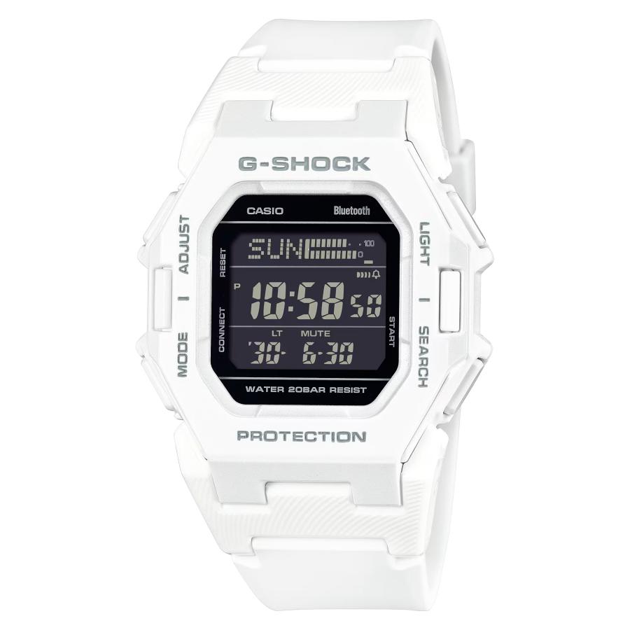 G-SHOCK 小型化モデル GD-B500-7JF デジタル ソーラー腕時計 メンズ ホワイト 国内正規品｜kawashima｜02