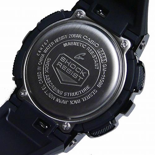 G-SHOCK Gショック メタルベゼル ブラックモデル アナデジ腕時計 GM-110BB-1AJF メンズ  国内正規品｜kawashima｜12