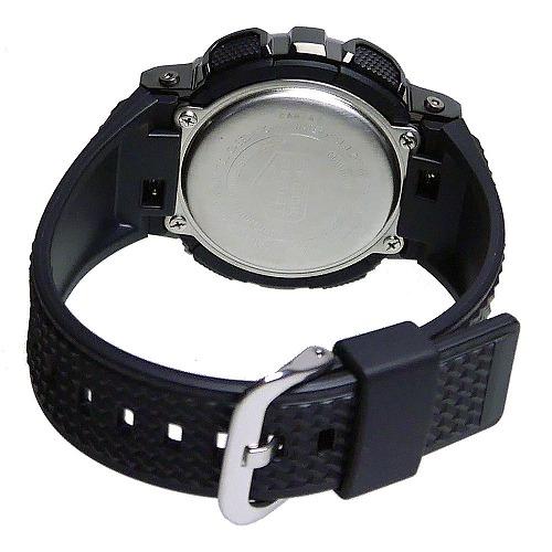G-SHOCK Gショック メタルベゼル ブラックモデル アナデジ腕時計 GM