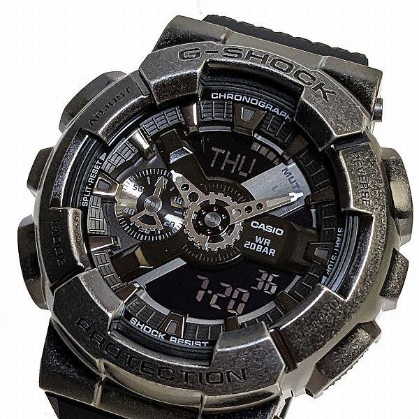 G-SHOCK アナログデジタル 腕時計 ブラック GM-110VB-1AJR メンズ