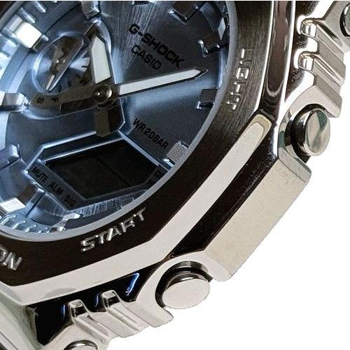 G-SHOCK メタル アナログ 腕時計 GM-2110D-2BJF ネイビー メンズ