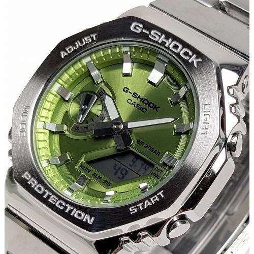 G-SHOCK カシオ GM-2110D-3AJF メンズ 腕時計 耐衝撃 メタルバンド 20