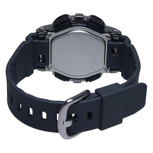 G-SHOCK メタルベゼル グレー アナデジ腕時計 ミッドサイズ 小型・薄型