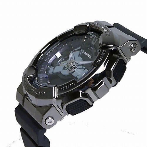 G-SHOCK メタルベゼル グレー アナデジ腕時計 ミッドサイズ 小型・薄型