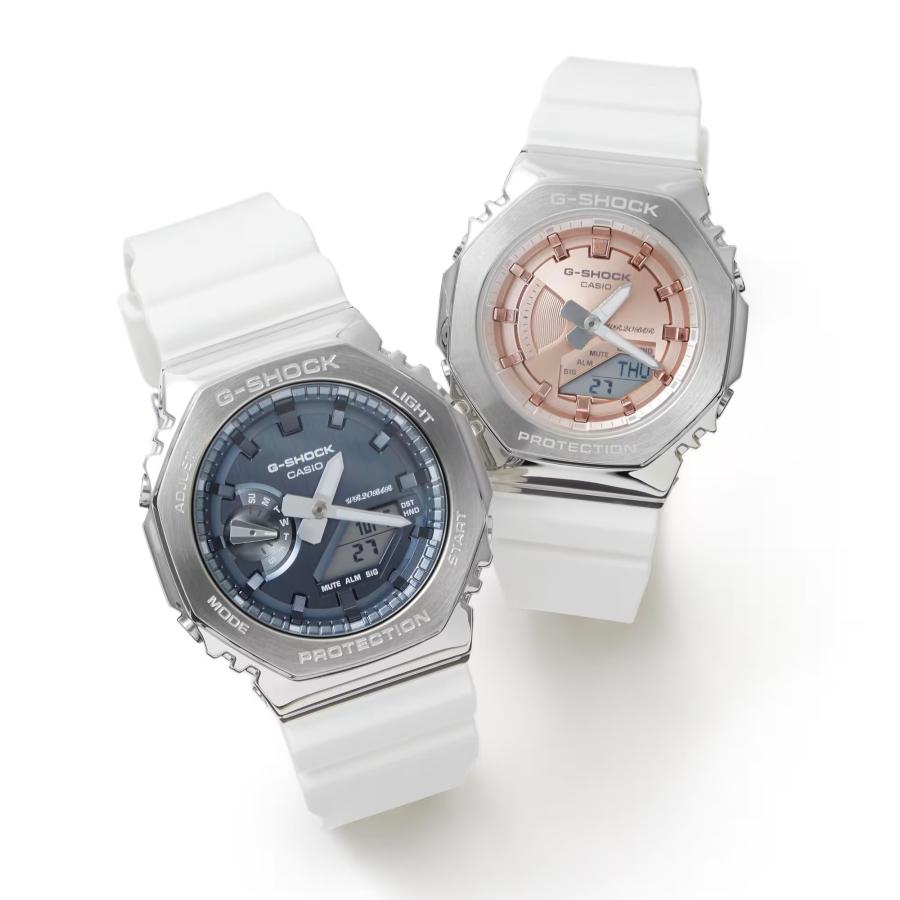 G-SHOCK プレシャスハート セレクション GM-S2100WS-7AJF アナログ・デジタル腕時計 ミッドサイズ レディース 国内正規品｜kawashima｜05