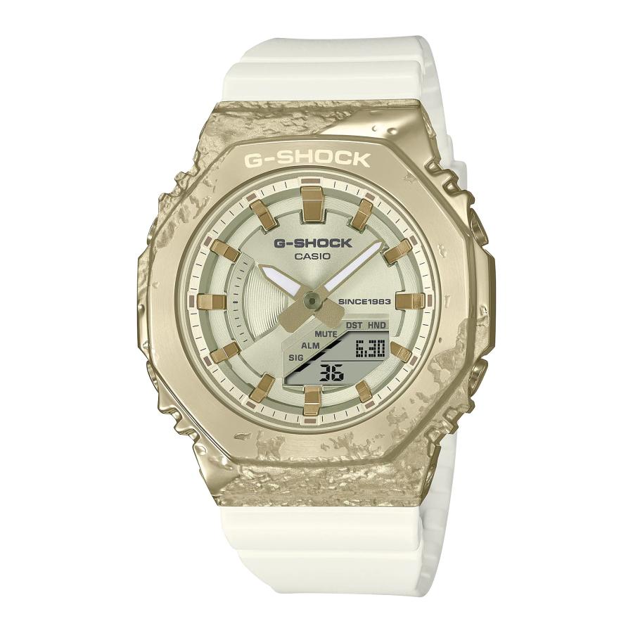 G-SHOCK 40周年記念 ゴールド ミッドサイズ アナデジ腕時計 GM-S2140GEM-9AJR ユニセックスモデル｜kawashima｜02