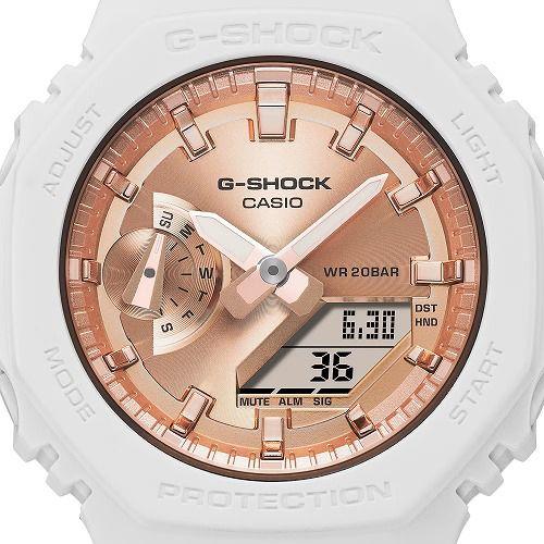 G-SHOCK GMA-S2100MD-7AJF ミッドサイズ ホワイト アナログ・デジタル 