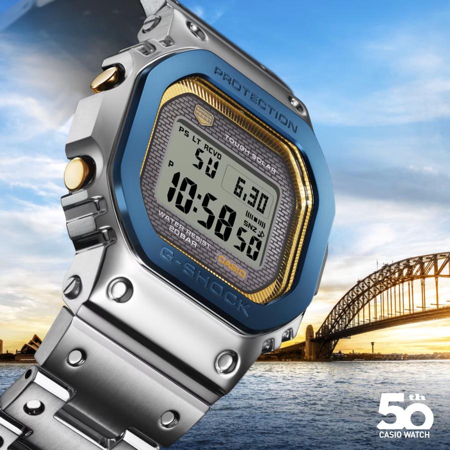 G-SHOCK カシオ腕時計50周年記念 GMW-B5000SS-2JR Bluetooth 搭載