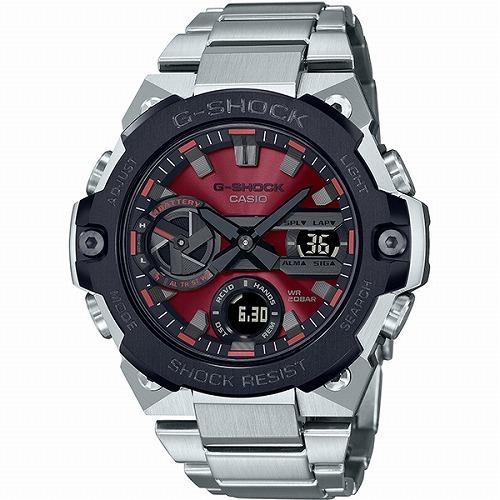 G-SHOCK CASIO G-STEEL GST-B400AD-1A4JF ソーラー腕時計 カーボン 