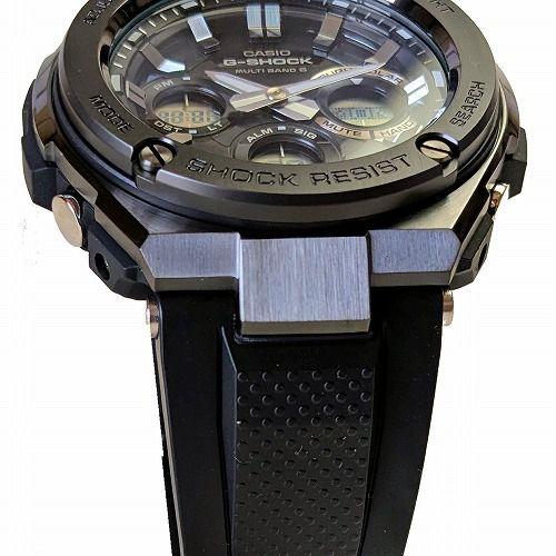 CASIO G-SHOCK ソーラー腕時計 ブラック　GSTW110ms G-SHOCK GST-W110MS-1AJF メンズ腕時計 ブラック ソーラー電波時計