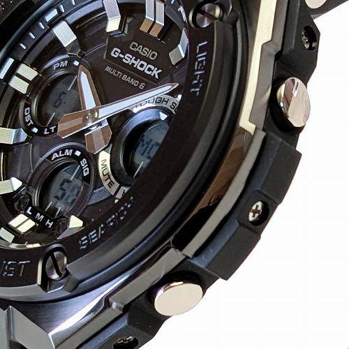 G-SHOCK GST-W110MS-1AJF メンズ腕時計 ブラック ソーラー電波時計