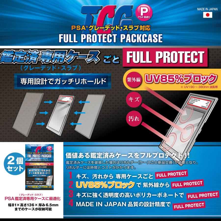 河島製作所 フルプロテクト パックケース PSAサイズ (2枚組 ×1個) 未