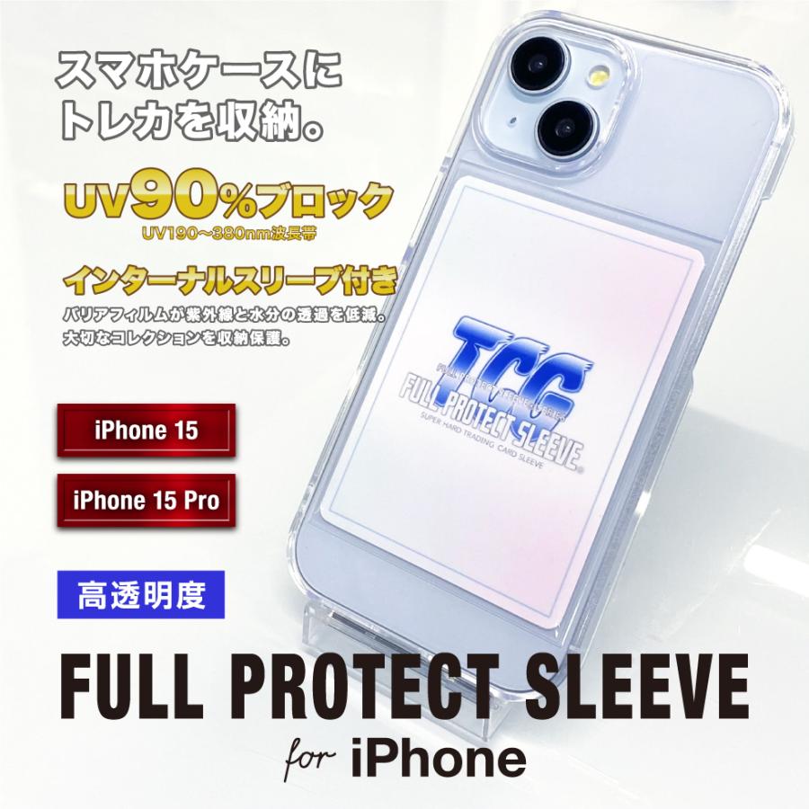 河島製作所 フルプロテクトスリーブ for iPhone トレカ専用