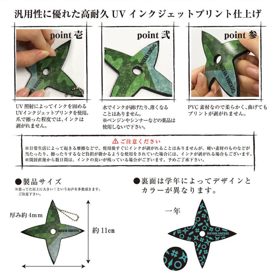 忍たま乱太郎 手裏剣型キーホルダー(3)＜第3弾！一年い・ろ・は組