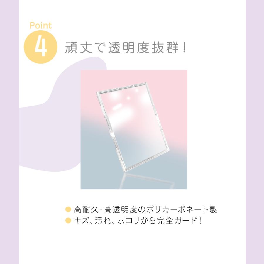 河島製作所 ブロマイドケース ( 3枚組×4個セット ) 推し活にぴったり