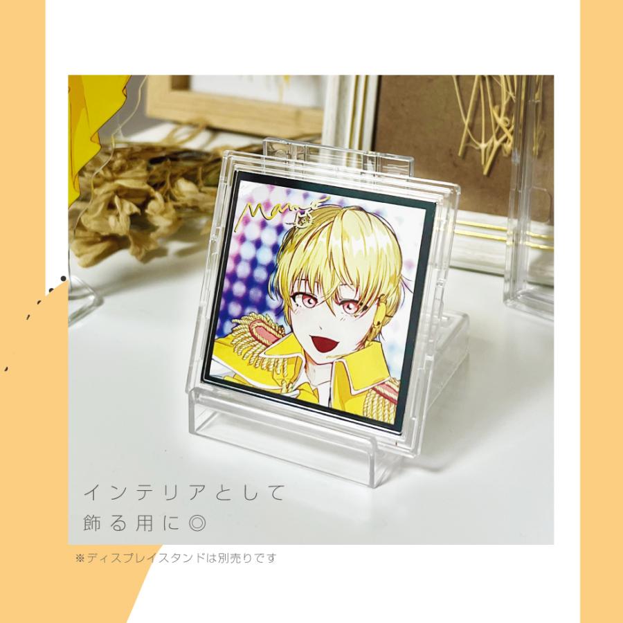 河島製作所 スクエアシールケース ( 3枚組×5個セット ) 推し活に