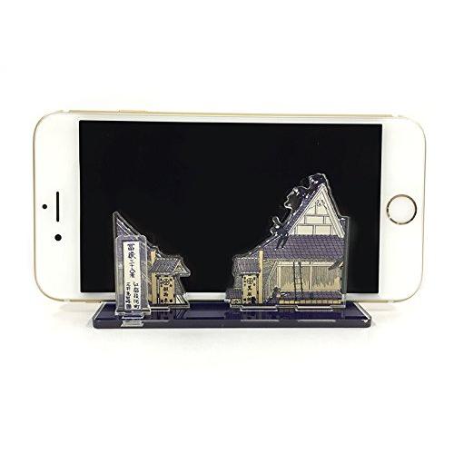 葛飾北斎 富嶽三十六景 スマホも立てられる アクリルスタンド スマホ