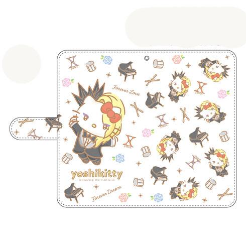 各機種対応「Yoshikitty」手帳型 スマホカバー カッコ