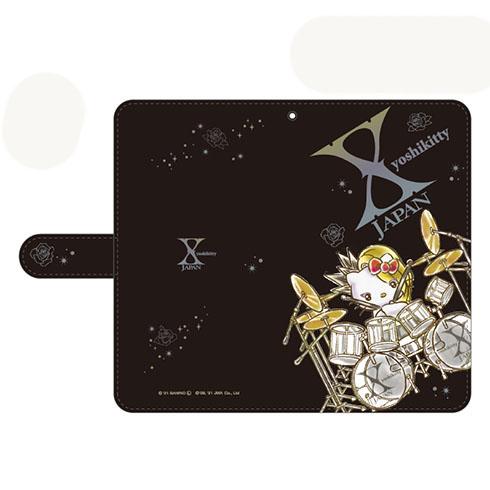 各機種対応「Yoshikitty」手帳型 スマホカバー カッコ