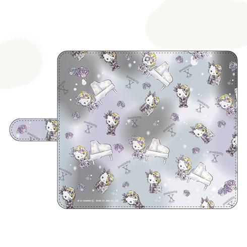 各機種対応「Yoshikitty」手帳型 スマホカバー カッコ