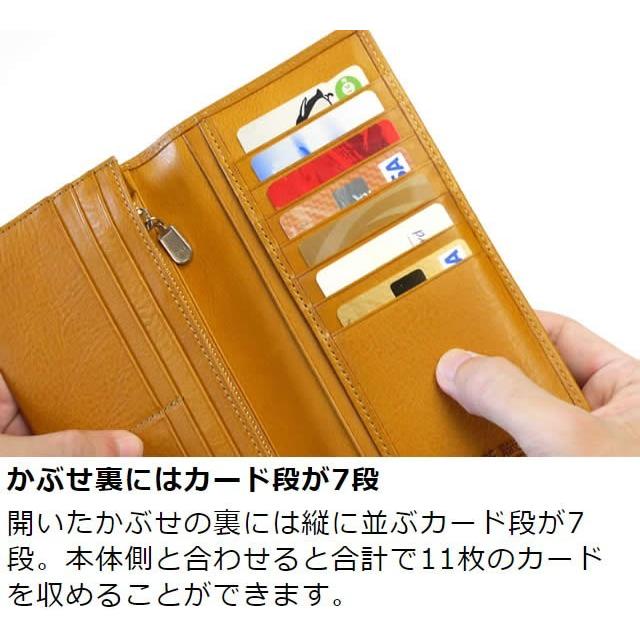 革職人 LEATHER FACTORY 長財布 本革 メンズ イタリアンレザー 革職人