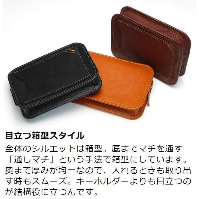 革職人　スマートキーケース 革職人 Dualline（デュアルライン）スマートキーキーケース