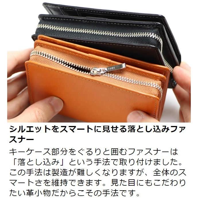 革職人 LEATHER FACTORY スマートキーケース メンズ 財布 二 革職人 LEATHER FACTORY スマートキーケース メンズ 財布 二