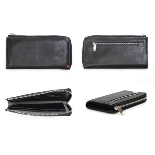 革職人 LEATHER FACTORY 長財布 メンズ 本革 日本製 スマホ収納