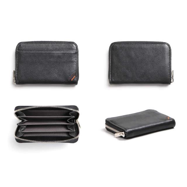 革職人 LEATHER FACTORY ラウンドファスナー ミニ財布 メンズ 革 小型