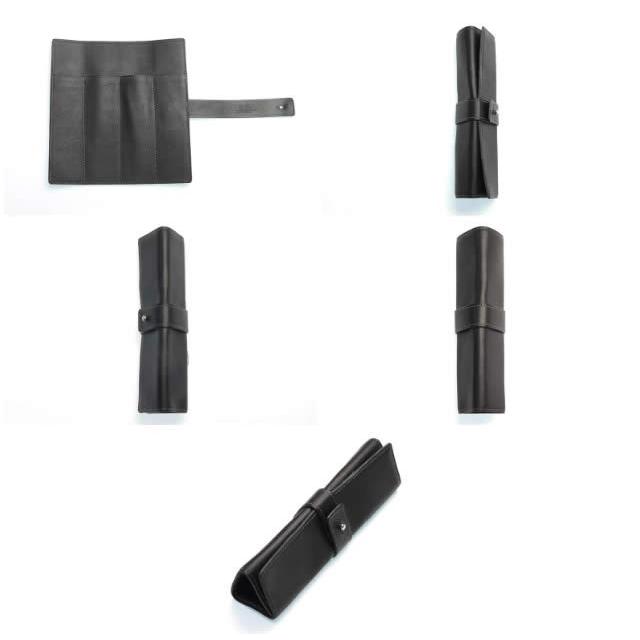 ロールペンケース 革 ペンケース 万年筆 栃木レザー 革職人