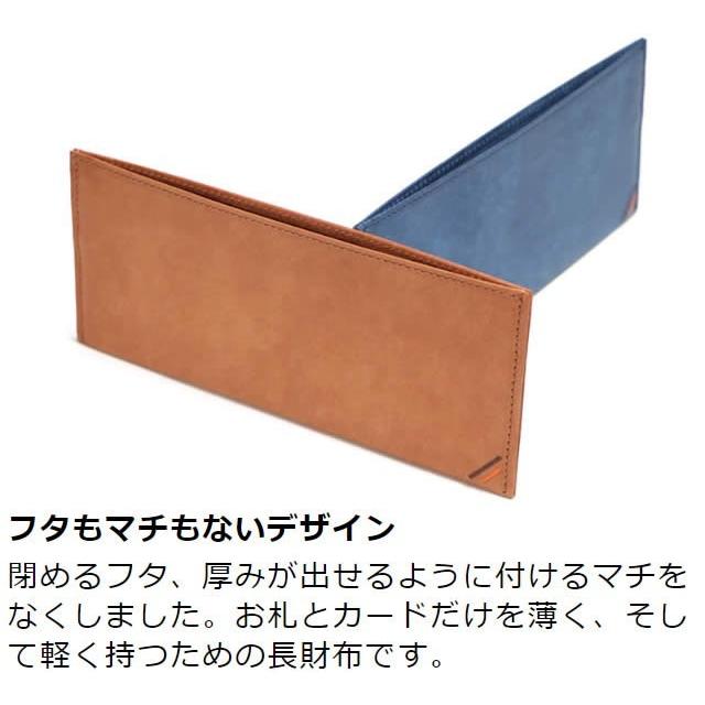 革職人 LEATHER FACTORY 長財布 薄い メンズ 本革 イタリア レザー