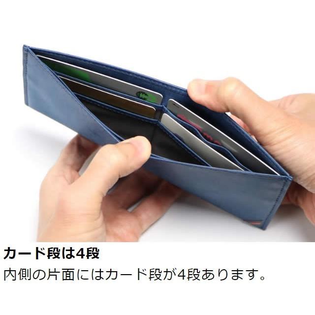 革職人 LEATHER FACTORY 長財布 薄い メンズ 本革 イタリア レザー