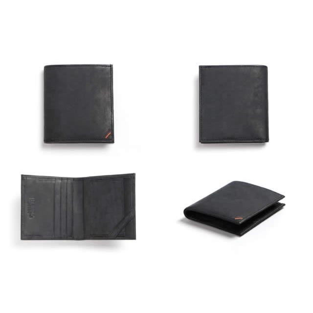 革職人 LEATHER FACTORY 二つ折り財布 メンズ 本革 日本製 薄型 軽量
