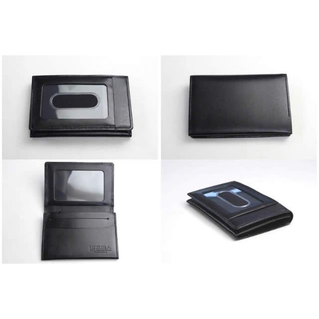 革職人 LEATHER FACTORY パスケース メンズ レディース 本革 二つ折り