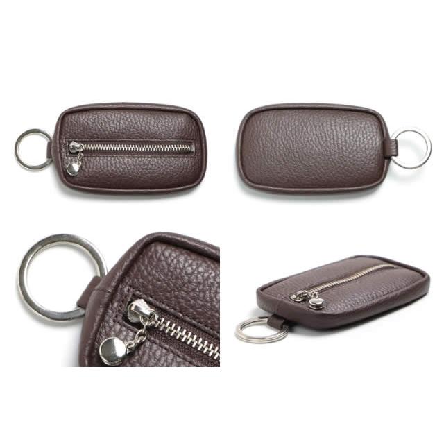 ポ*カ様 Burberry 黒 レザー コインケース　革　古銭入れ　キーリング付 バーバリー コインケース BURBERRY レザー 鈴モチーフ カード
