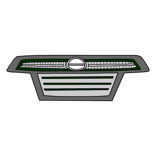 saa24（感謝） ダイナ T XZU605 ラジエータ グリル 53111-37A11 : 株式会社川島