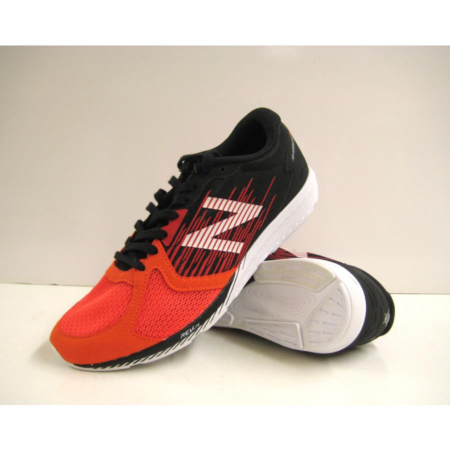 NB HANZO 【訳有特価】NB R ハンゾーR MHANZRT2D レッド 26.0cm