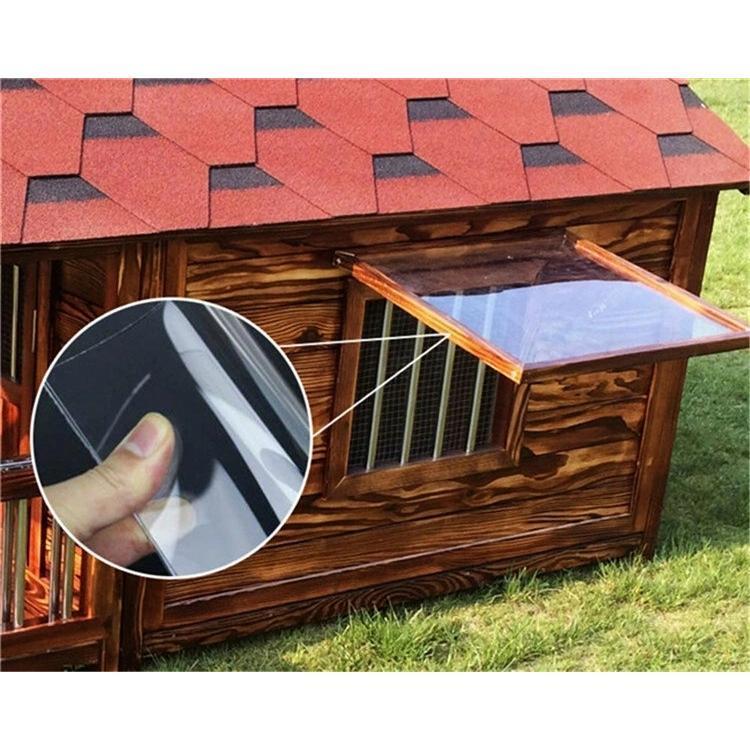 【クーポン】 豪華犬別荘 庭付き ペットハウス 家庭用 犬小屋 窓2点窓1点 網戸 ドア付き 犬舎 外飼い 炭化板 木製 飼育ケージ 簡単組立 丈夫 室外 野外 通気性 防水 防腐 【K1447391744】(51417円)